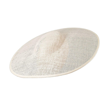 Sinamay Wide Fascinator Base 39 x 49cm HA082