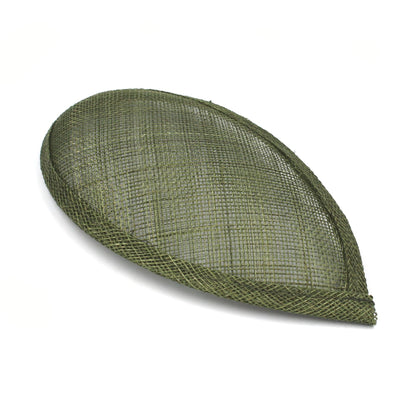Sinamay Tear Fascinator Base 8x16cm - HB016