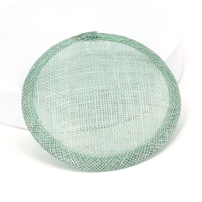 Sinamay Straw Round Fascinator Base 10.5cm - HB007
