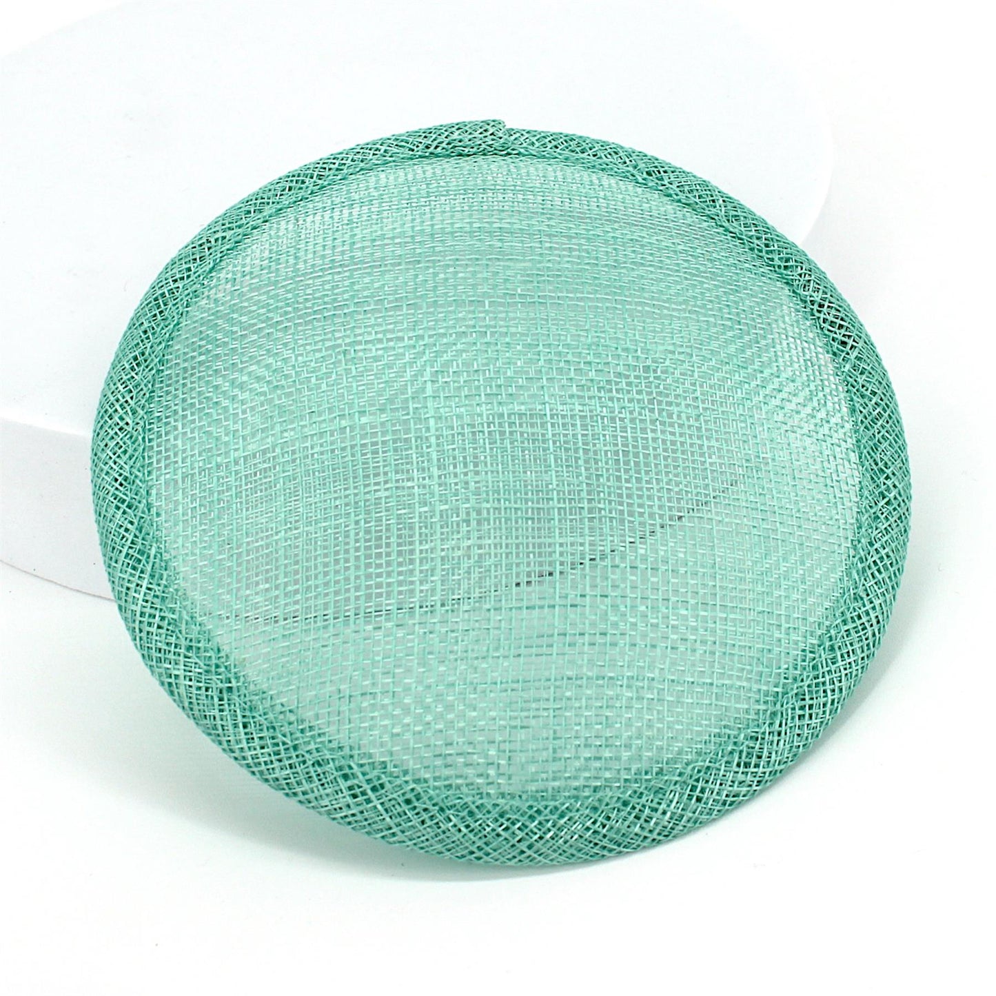 Sinamay Straw Round Fascinator Base 13.5cm - HB008
