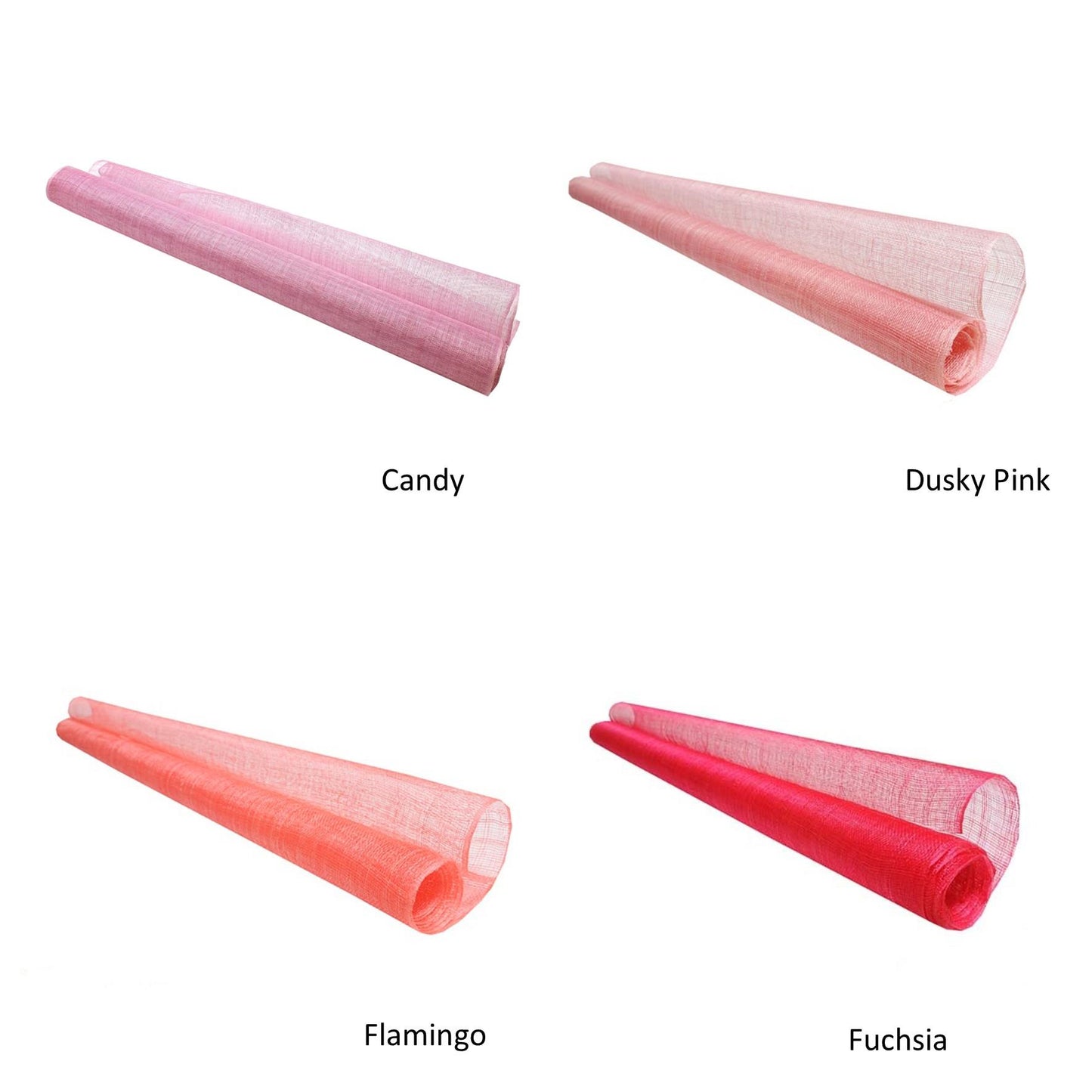 UK Made to Order Huge Sinamay Side Sweep Step Edge Brim Edge Slant Crown 46x40cm - HA086