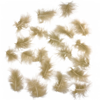 Marabou Feathers x 20pcs FE008