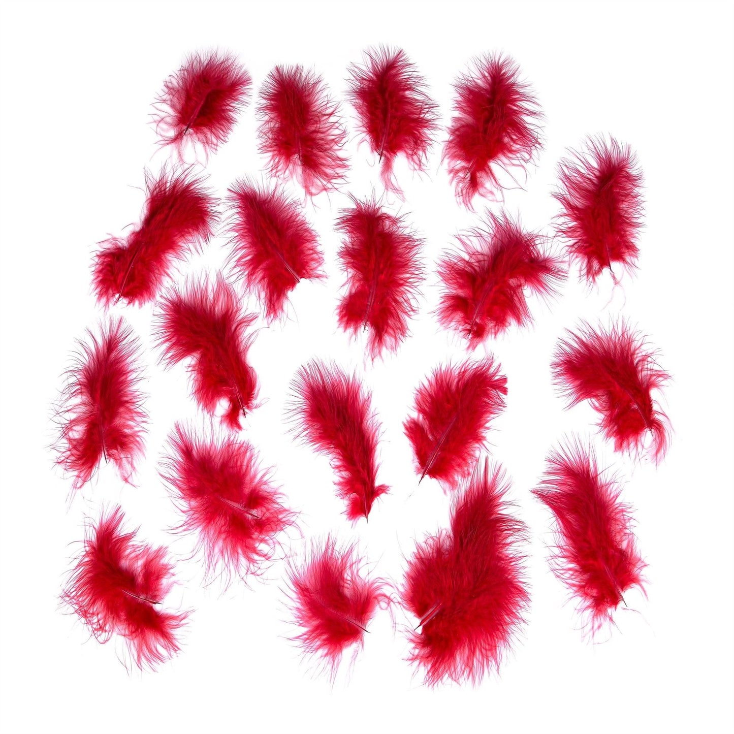 Marabou Feathers x 20pcs FE008