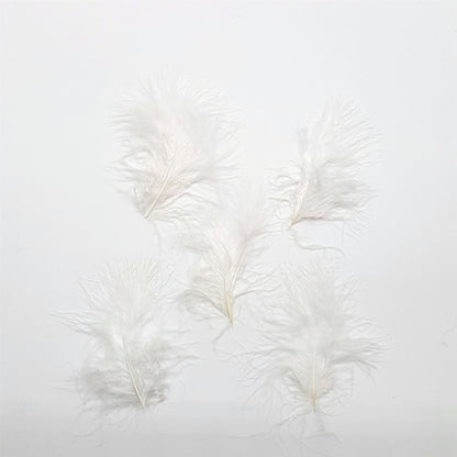 Marabou Feathers x 20pcs FE008