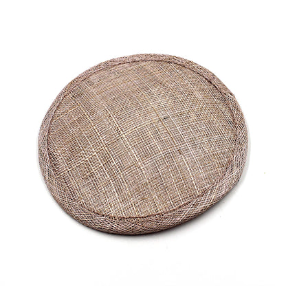 Sinamay Straw Fascinator Base 14cm - HB008