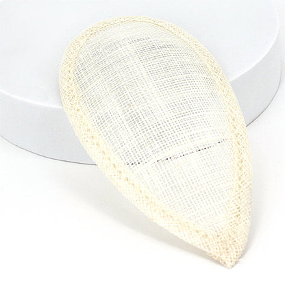 Sinamay Teardrop Fascinator Base 16cm - HB016