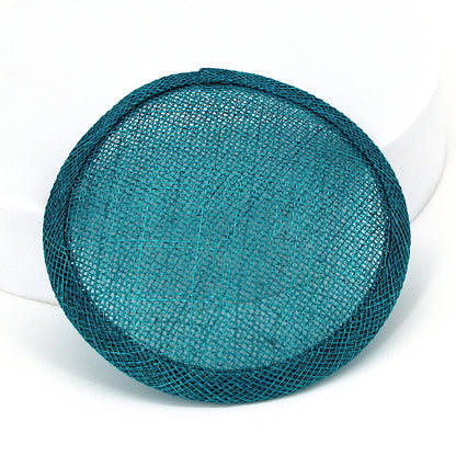 Sinamay Straw Round Fascinator Base 10.5cm - HB007