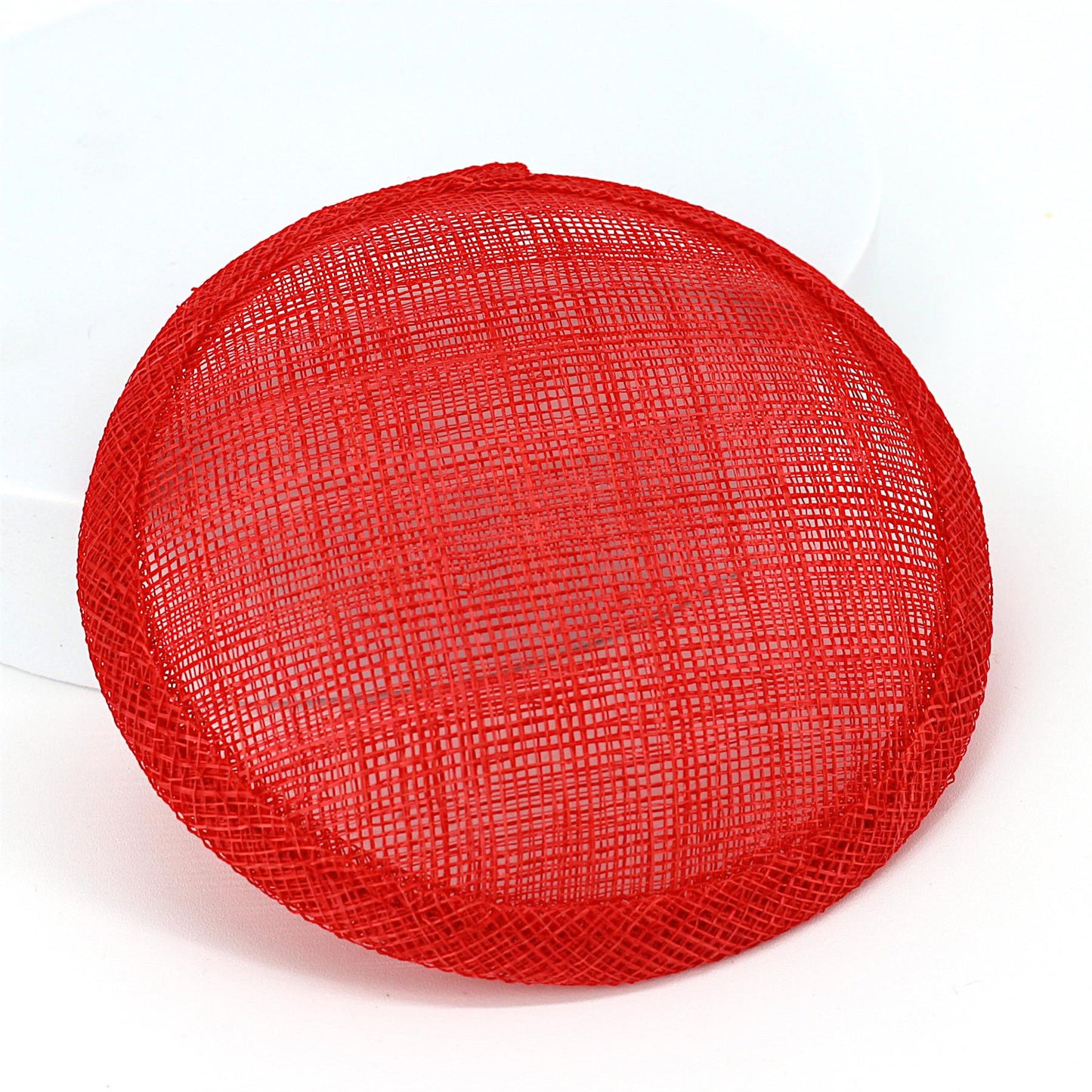 Sinamay Straw Round Fascinator Base 13.5cm - HB008