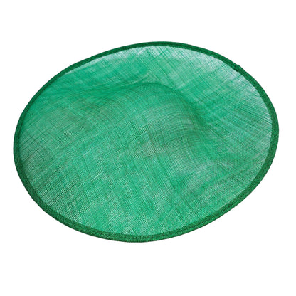 China Made Sinamay Side Sweep Hat Base 43x45cm - HA080A