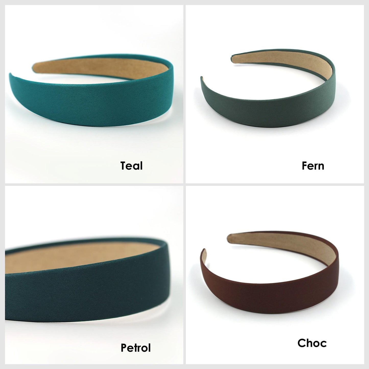 Budget Satin Headband 3cm to 3.5cm - HB009