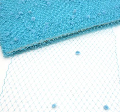 Classic Plain Veil with Spots 20cm x1m - BR002