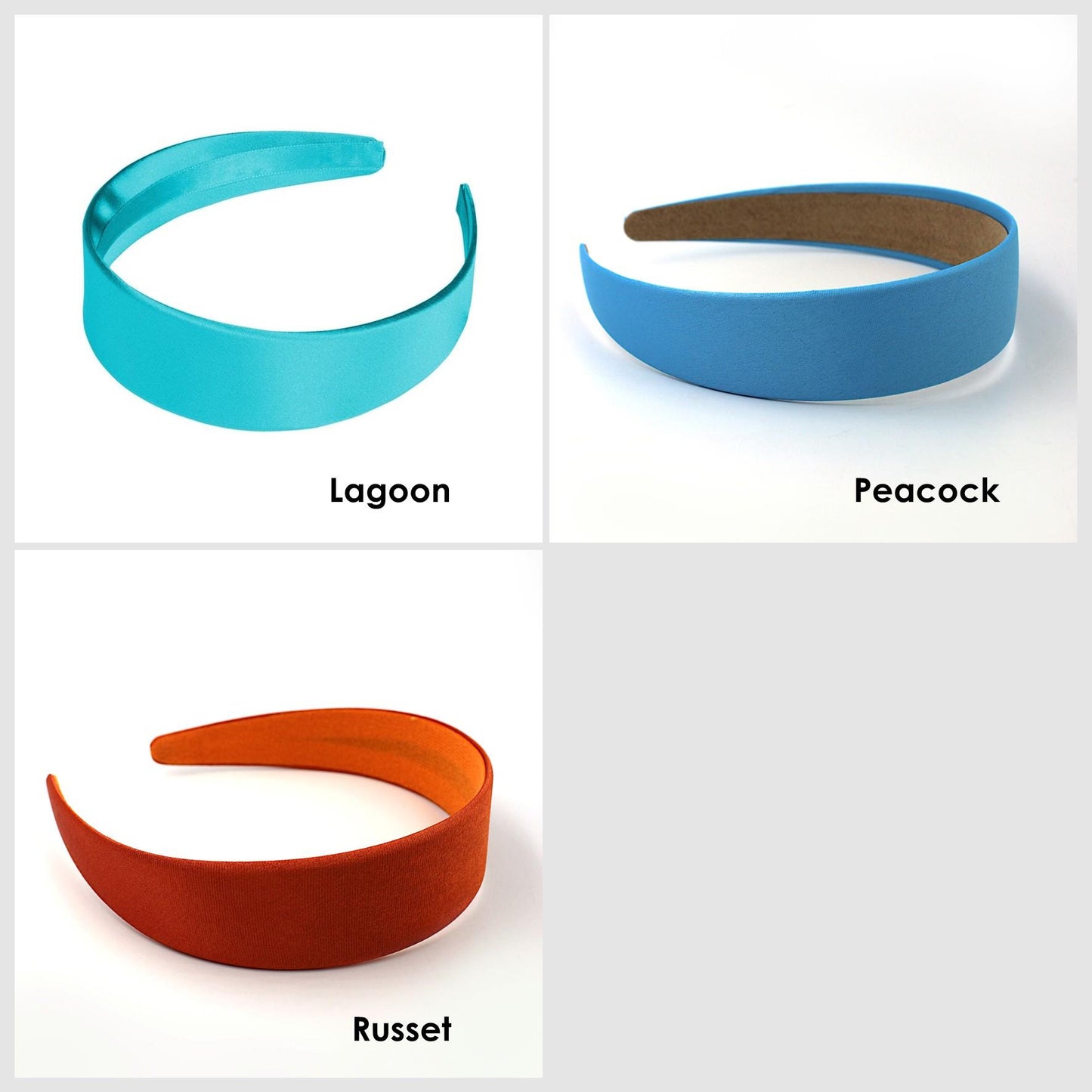 Budget Satin Headband 3cm to 3.5cm - HB009