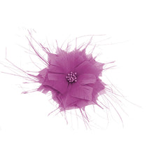 Load image into Gallery viewer, Goose Feather Star Flower 14cm FM024