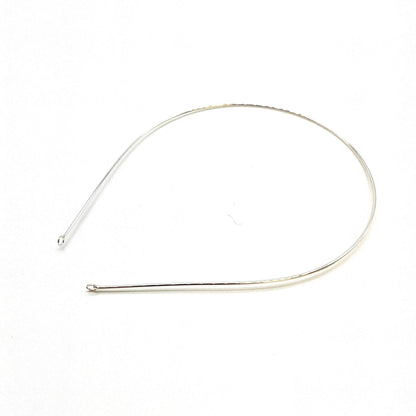 Headband Metal with Small Hole Ends 1mm - HB031