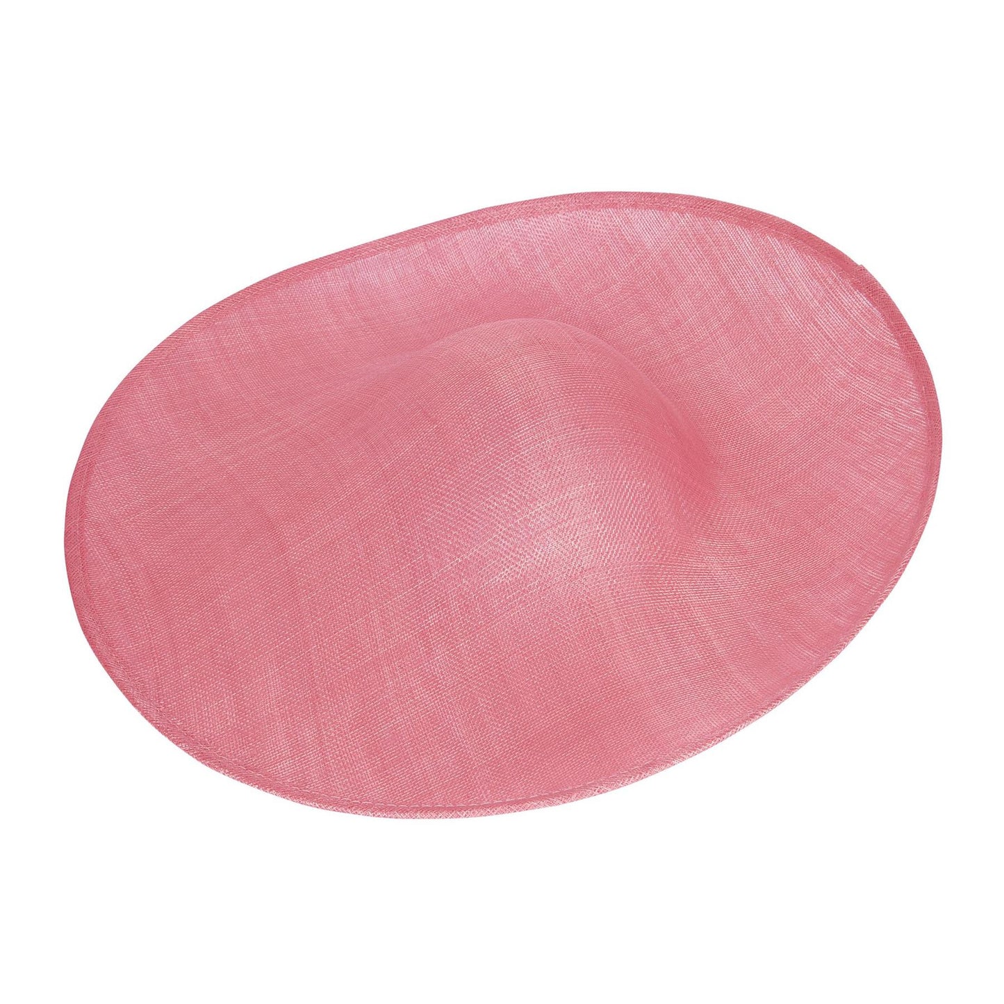 China Made Sinamay Side Sweep Hat Base 43x45cm - HA080A