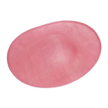 China Made Sinamay Side Sweep Hat Base 43x45cm - HA080A
