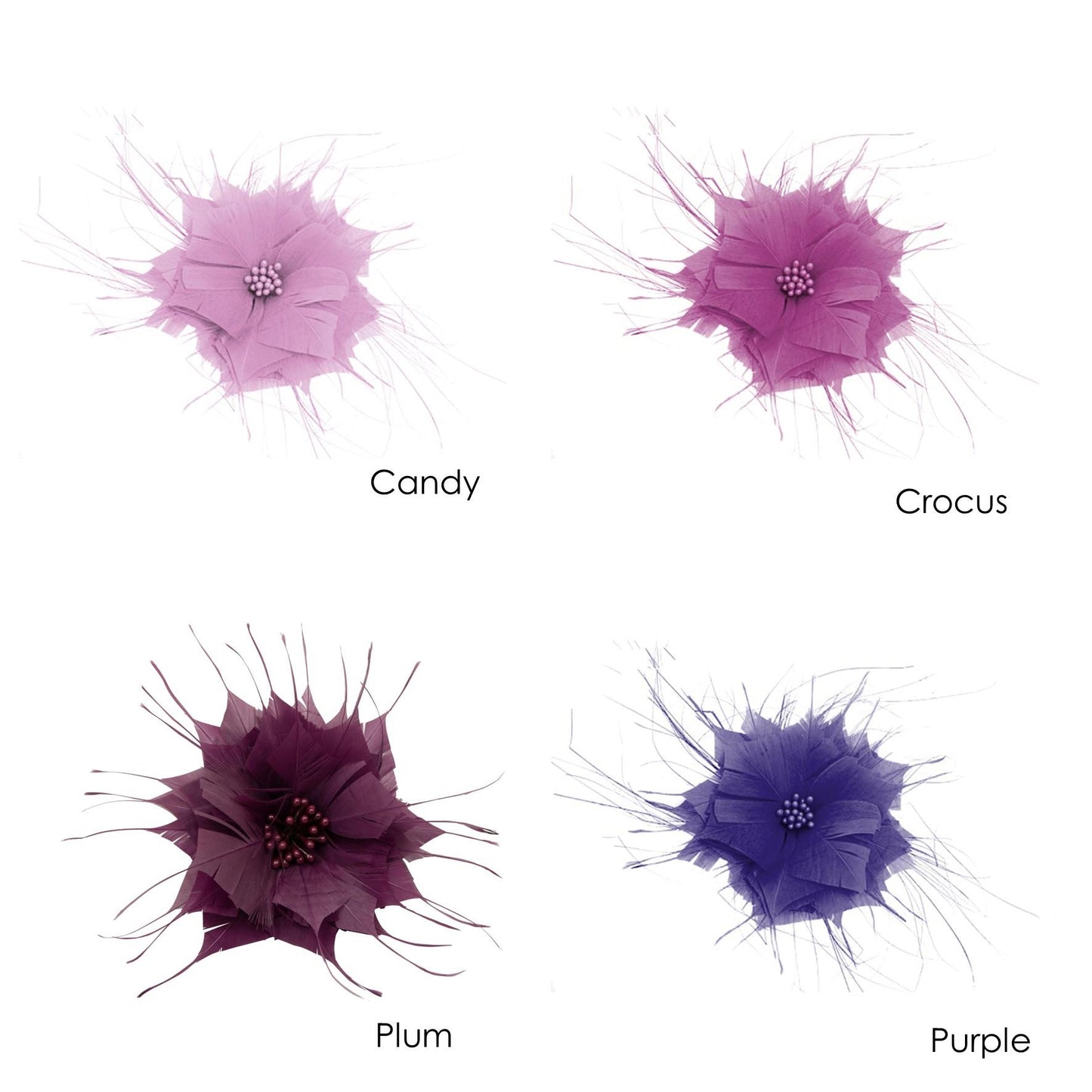 Goose Feather Star Flower 14cm - FM024