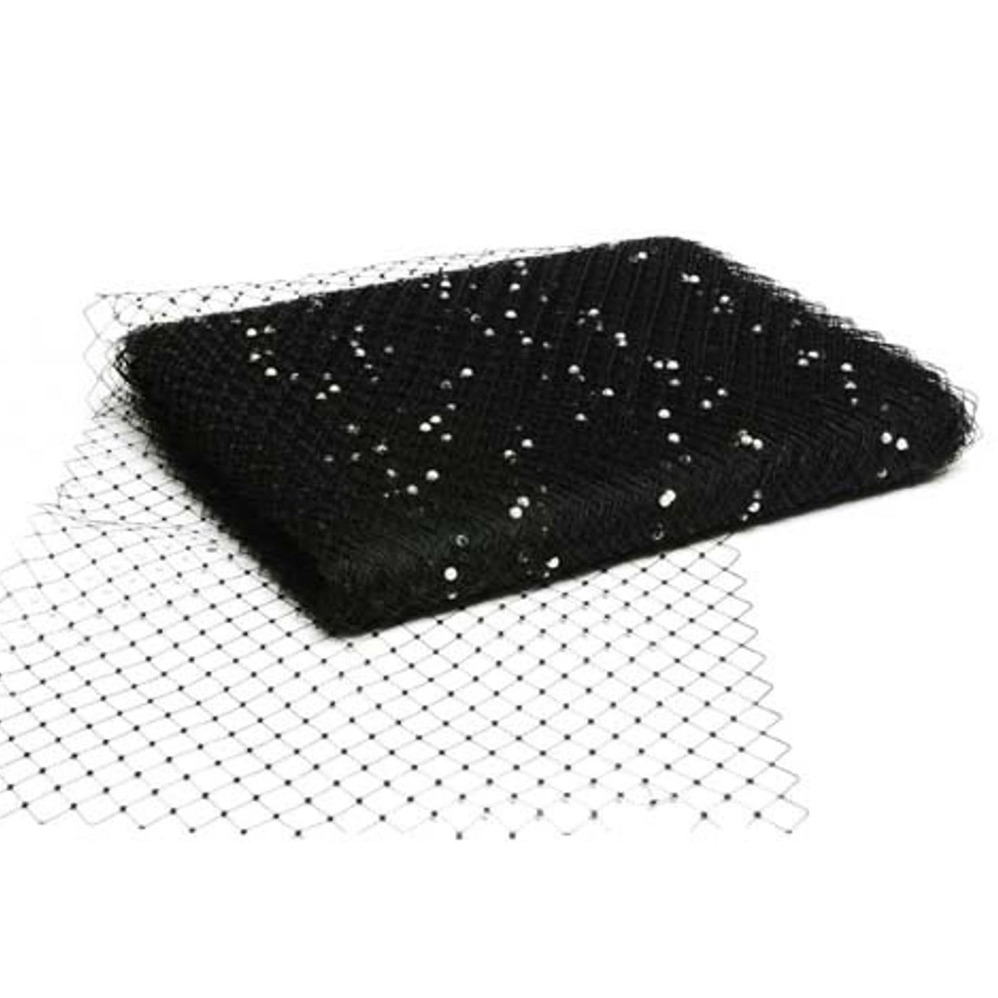 Pearl Merry Widow Veiling 30cm x1m - BR007