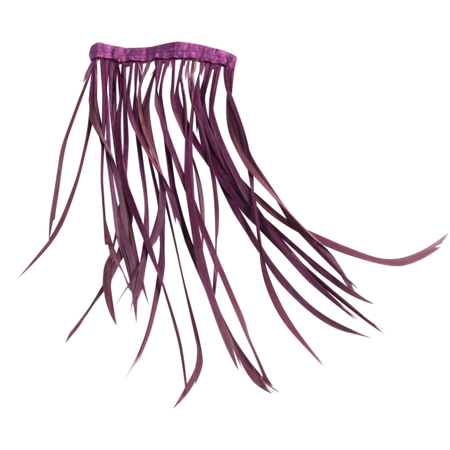 Full Biot Fringe 14cm Feather Length x 10cm - FR013