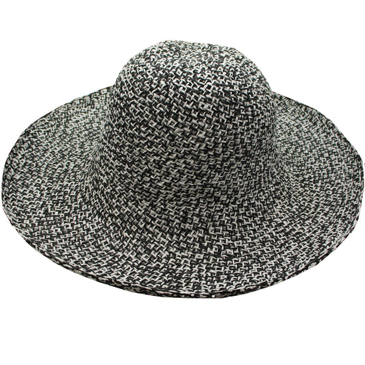 Black Ivory Paper Crochet Hood HF053