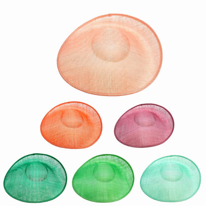 Sinamay Wide Fascinator Base 36x42cm - HA047