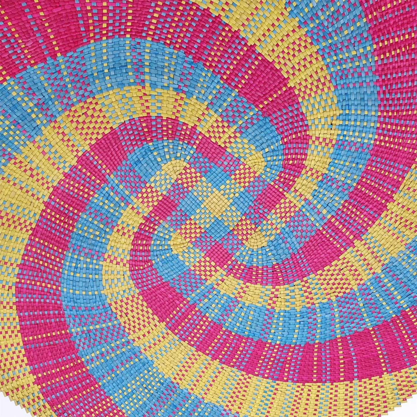 Multi Coloured Sabutan Mat Hat Base 70cm - HF006