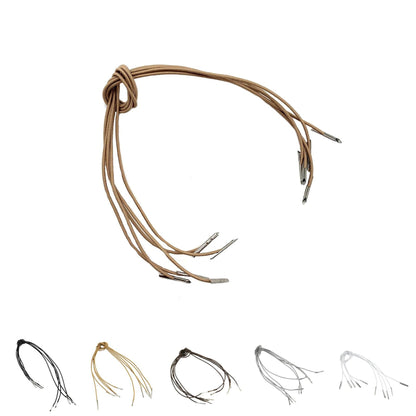 Hat Elastics with Prongs 5x30cm x 5pcs - BR117