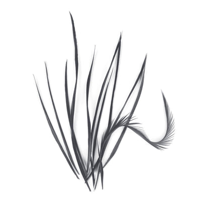 Spiky Goose Biot Feathers 14cm x 10pcs - FR913