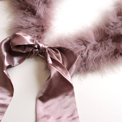 Marabou Feather Shawl One Size Fits Most - HA049