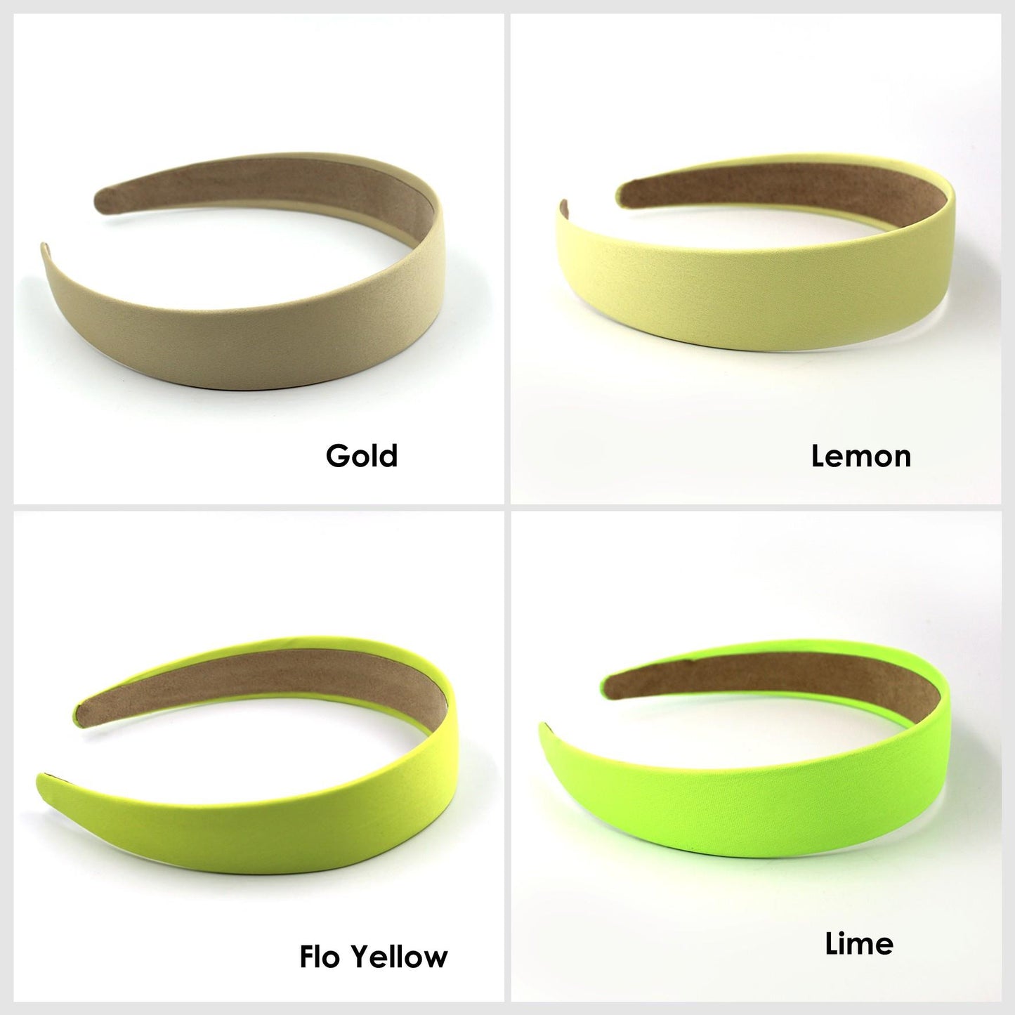 Budget Satin Headband 3cm to 3.5cm - HB009