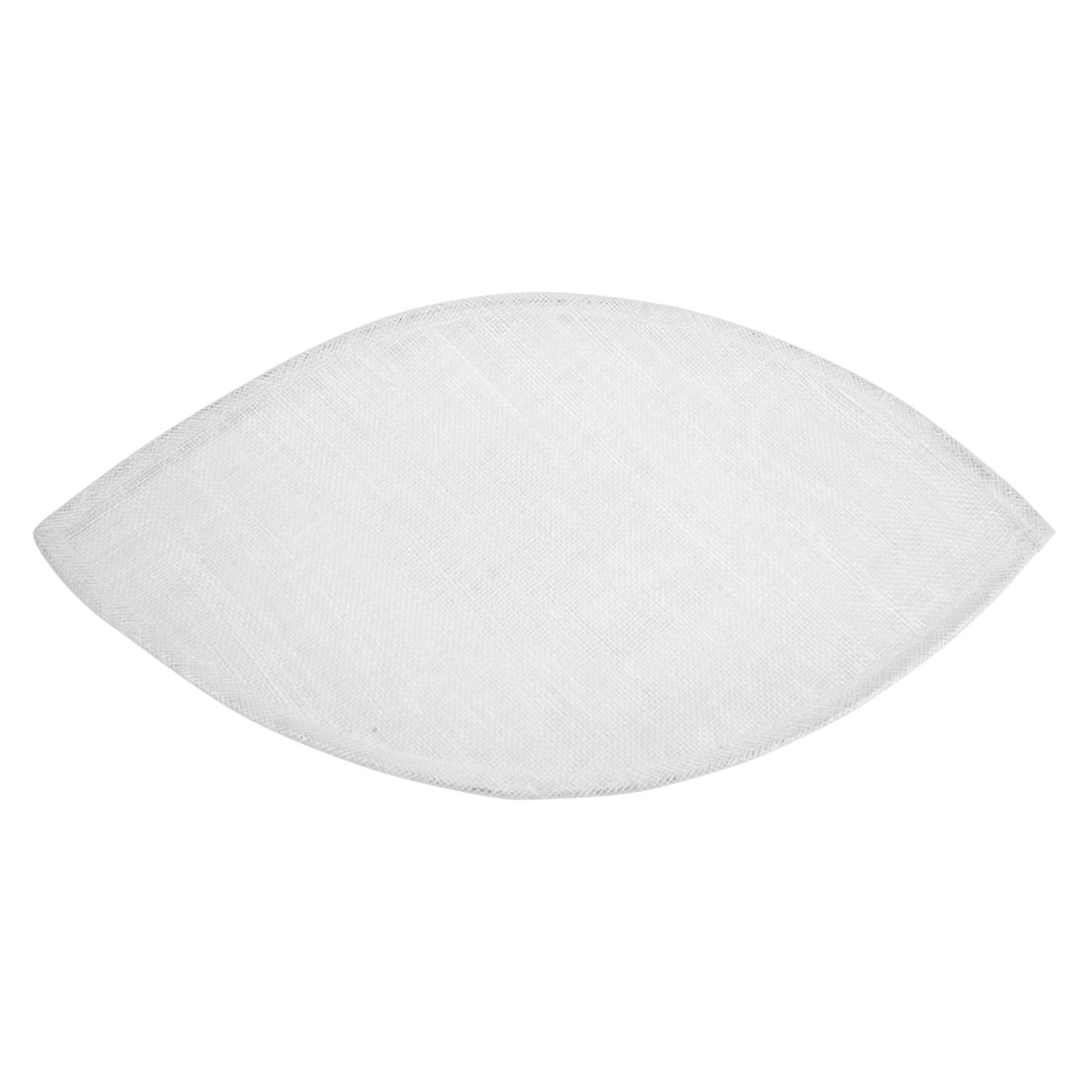 Sinamay Teardrop Fascinator Base 38x19cm - HA075