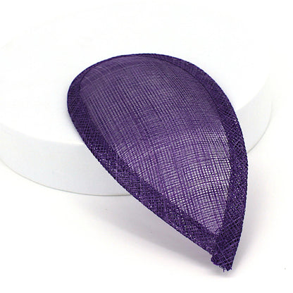 Sinamay Teardrop Fascinator Base 16cm - HB016