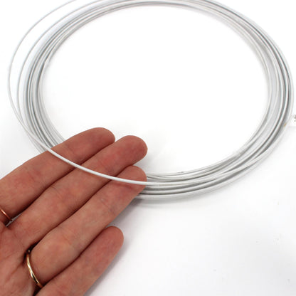 Artificial Silk Covered Sprung Steel Millinery Wire 1.1mm x 5m - BR127