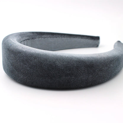 Velvet Padded 4cm Headband HB035