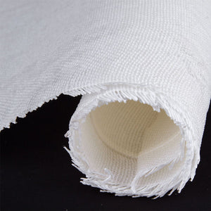 Buckram White 100% Cotton , Unglued, 50cm x 105cm for Hats Fascinators and Millinery FS039