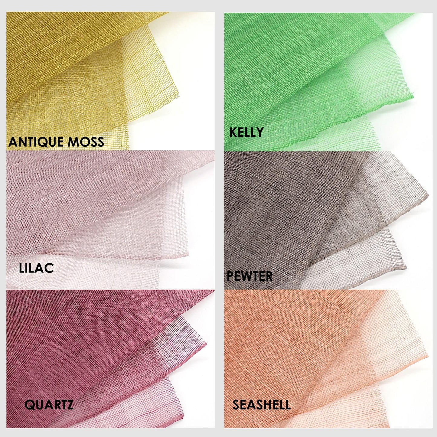 Sinamay Swatch - SW001