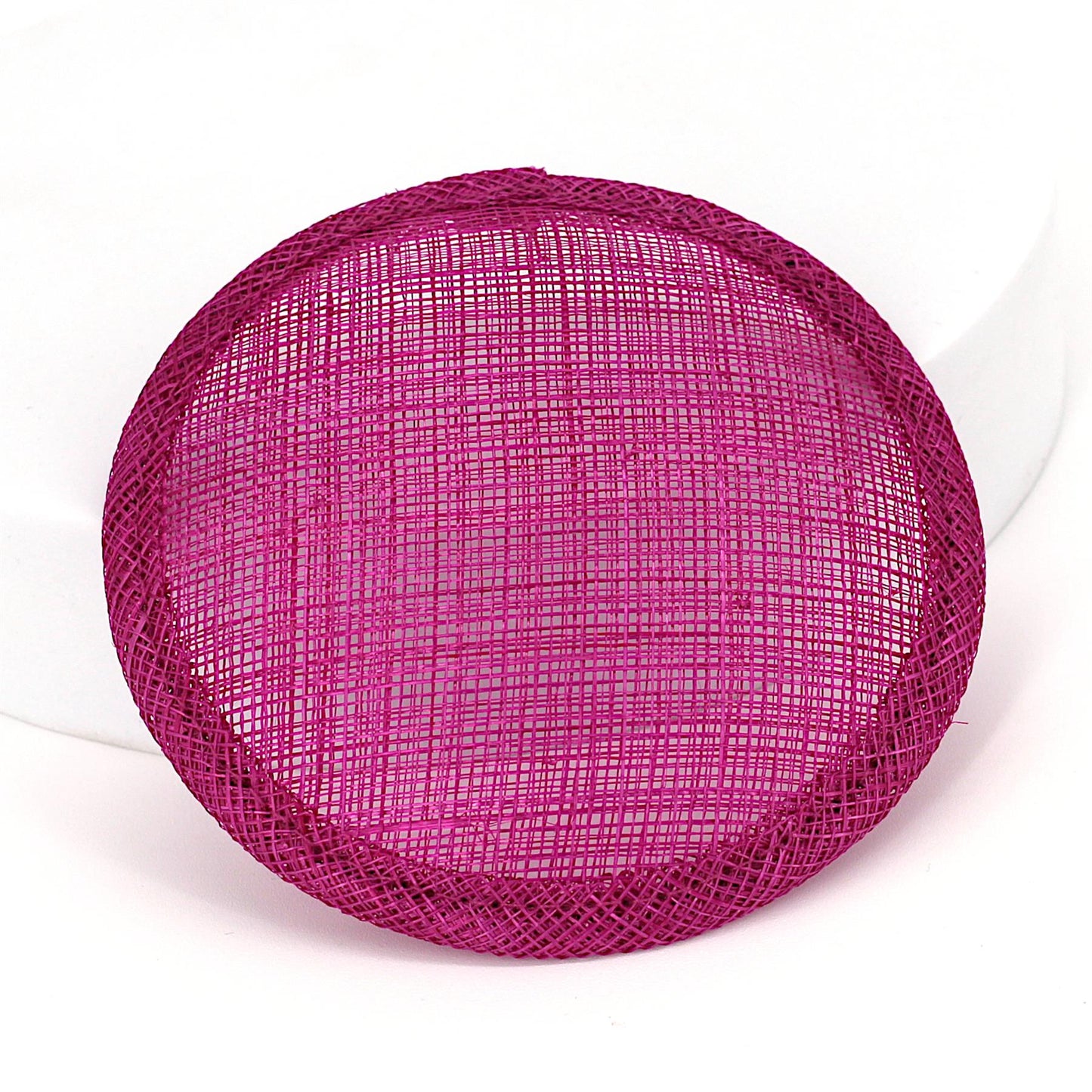 Sinamay Straw Round Fascinator Base 10.5cm - HB007