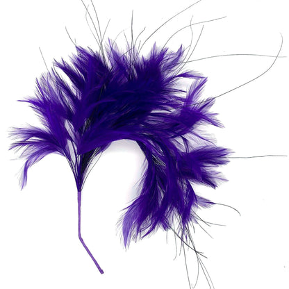 Stripped Hackle Burnt Peacock Mount 30cm FM050