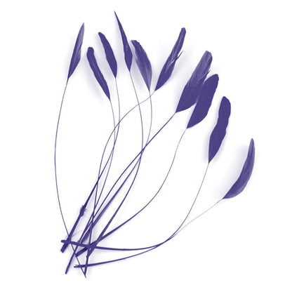 Teardrop Coq Feathers 17 to 25cm x 10pcs - CO017