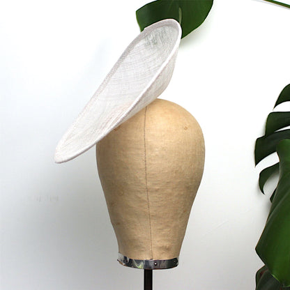 Sinamay Saucer Up brim Base 26x27cm - HA019