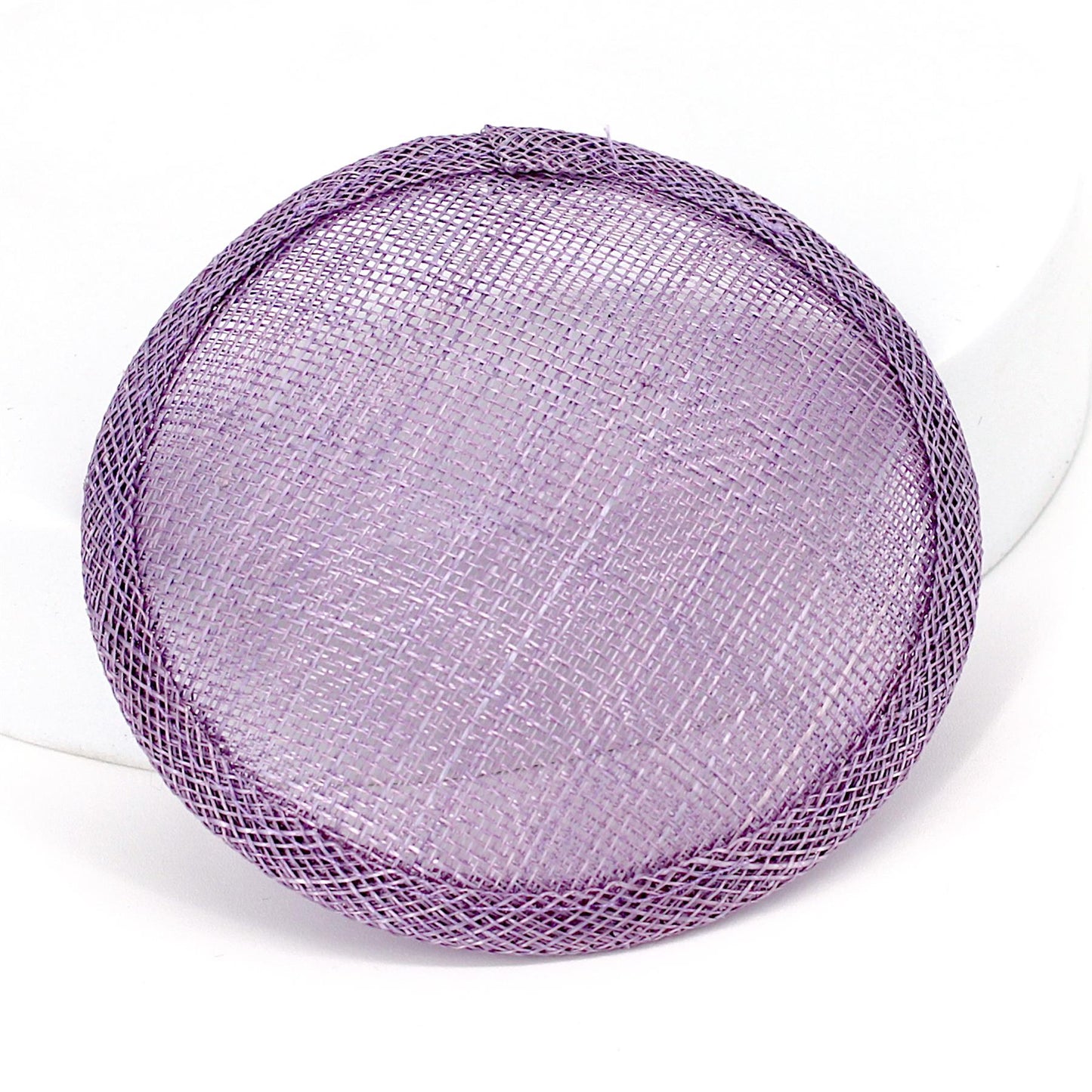 Sinamay Straw Round Fascinator Base 10.5cm - HB007