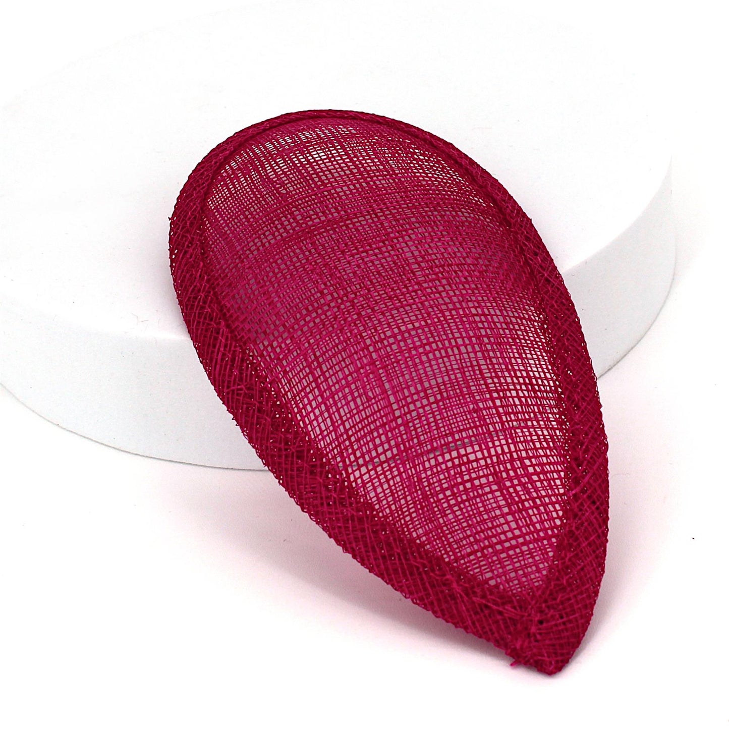 Sinamay Teardrop Fascinator Base 16cm - HB016