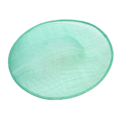 China Made Sinamay Side Sweep Hat Base 43x45cm - HA080A
