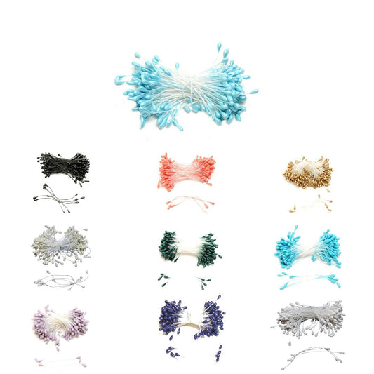 Flower Stamen Double Heads x 200pcs FM101