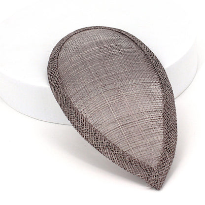 Sinamay Teardrop Fascinator Base 16cm - HB016
