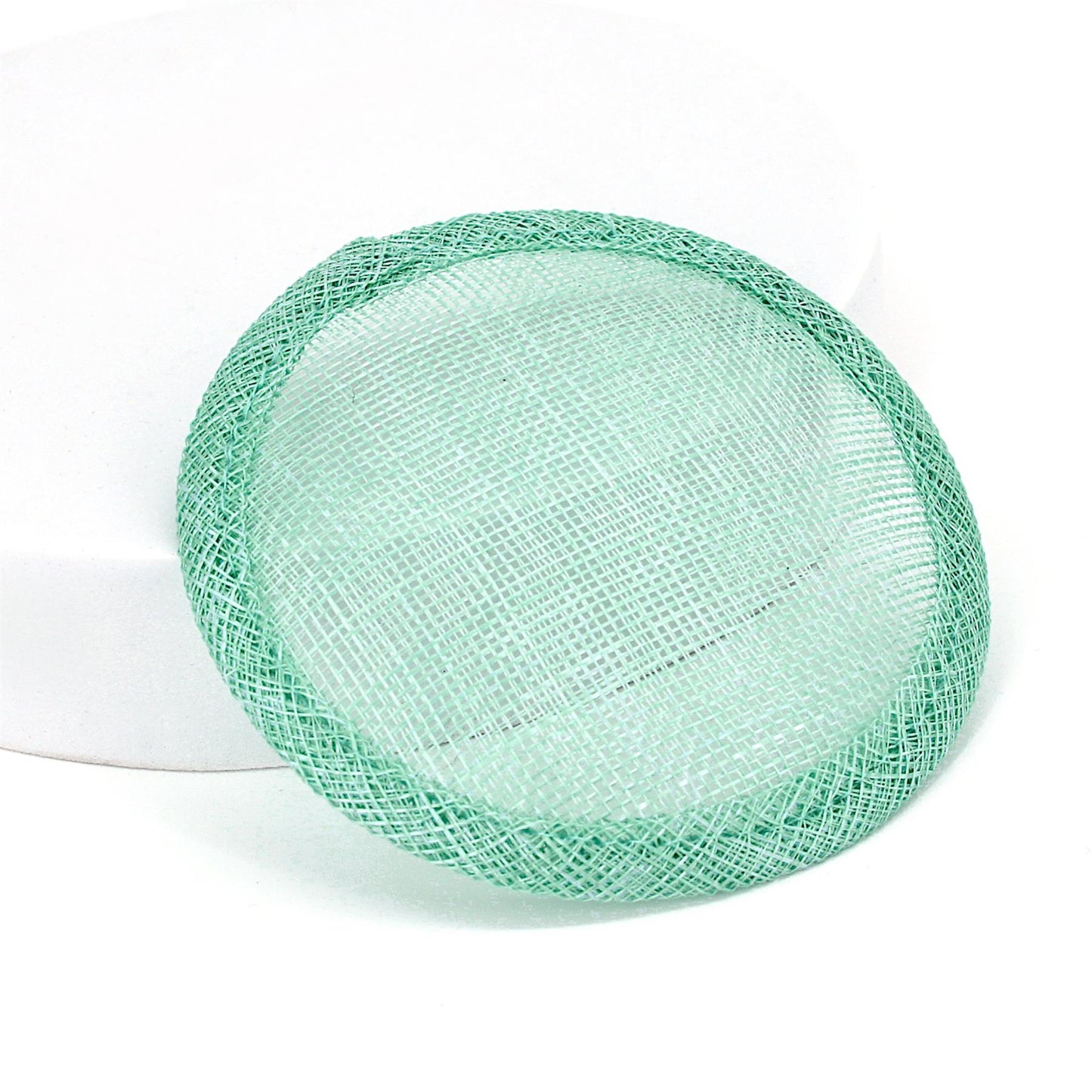 Sinamay Straw Round Fascinator Base 10.5cm - HB007