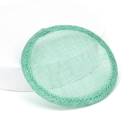 Sinamay Straw Round Fascinator Base 10.5cm - HB007