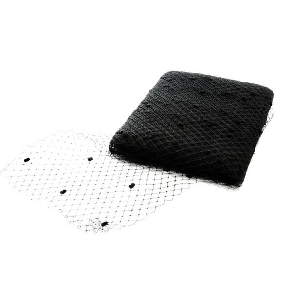 Merry Widow Veiling with Spots 30cm x1m - BR010