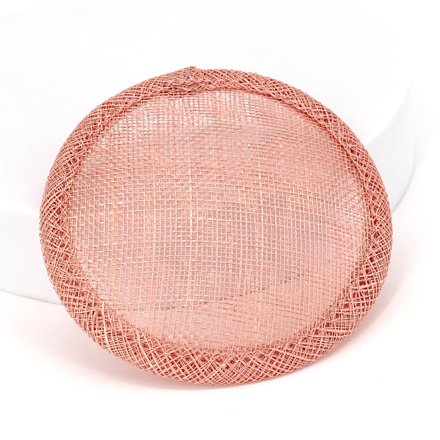 Sinamay Straw Round Fascinator Base 10.5cm - HB007