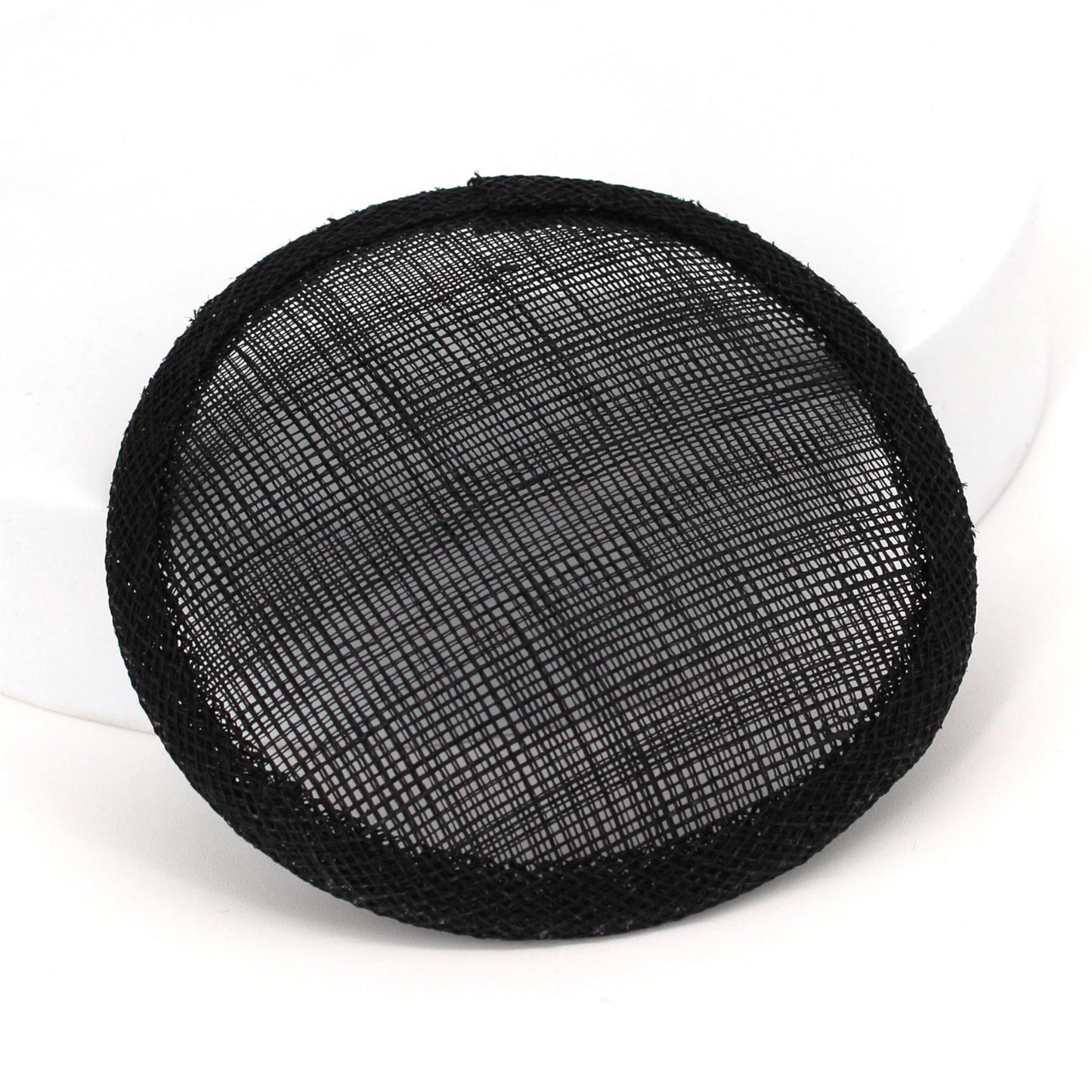 Sinamay Straw Round Fascinator Base 10.5cm - HB007